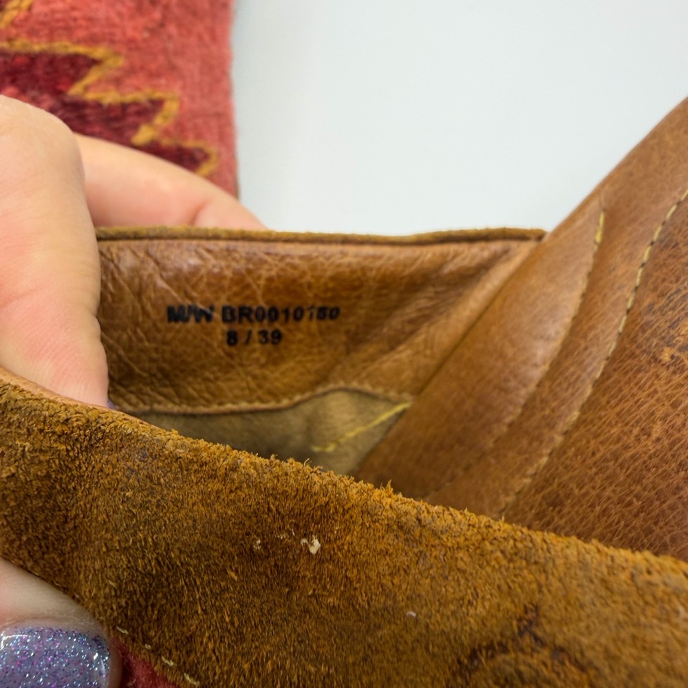 Born Bandy Blanket Clogs - Rust - Picture 10 of 10